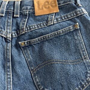 Lee Classic Blue Jeans with Tan Label